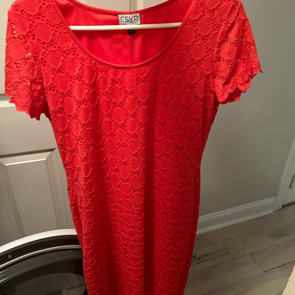 RSVP lace dress.